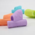 thumbnail image 2 of Agarre de lápiz de silicona Soporte de lápiz para niños entrenamiento ergonómico lápiz para niños ayuda para escribir corrección de postura 3 Piezas seitruly WJU1440-00, 2 of 2