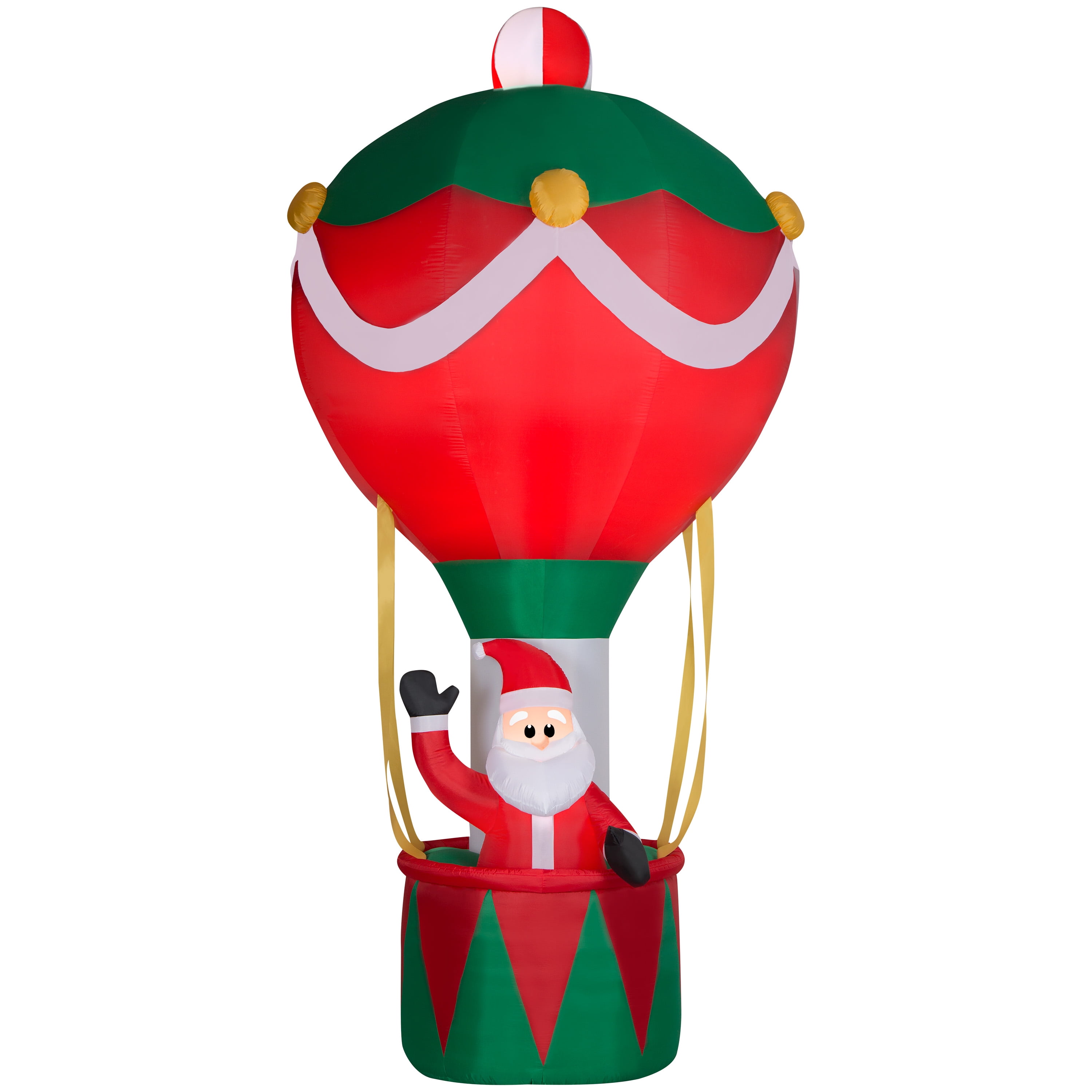 Holiday Time 12 Foot Tall Santa in Hot Air Balloon