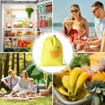thumbnail image 7 of Reusable Vegetable Fruit Freshness Storage Bags Polyester for Kitchen Refrigerator Organization Large Capacity, 7 of 7