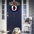 thumbnail image 4 of 4th of July Decorations for Home, Fourth Of July Front Door Decor Last Name/Family Front Door Wreath Happy 4th Of July Fourth Of July Decor Fourth Of July Wreath Blue, Memorial Day Decorations, 4 of 6