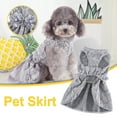 thumbnail image 1 of XWSHYW Ropa para Mascotas para Gatos Vestido Elegante con Estampado Fino para Primavera y Verano para Mascotas, Disfraces para Perros, Ropa para Perros, 1 of 6