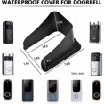 thumbnail image 5 of Funda para timbre, cubierta de metal impermeable, timbre inalámbrico para cámara de vídeo, timbre inalámbrico, timbre de timbre, 5 of 5
