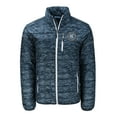 thumbnail image 2 of Men's Cutter & Buck Navy New York City FC Rainier PrimaLoft- Eco Insulated Printed Full-Zip Hoodie Puffer Jacket, 2 of 3