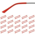 thumbnail image 1 of Cojín para orejas de gafas Uxcell, sujetadores de silicona antideslizantes, reemplazo de templos rojos, 1 of 7