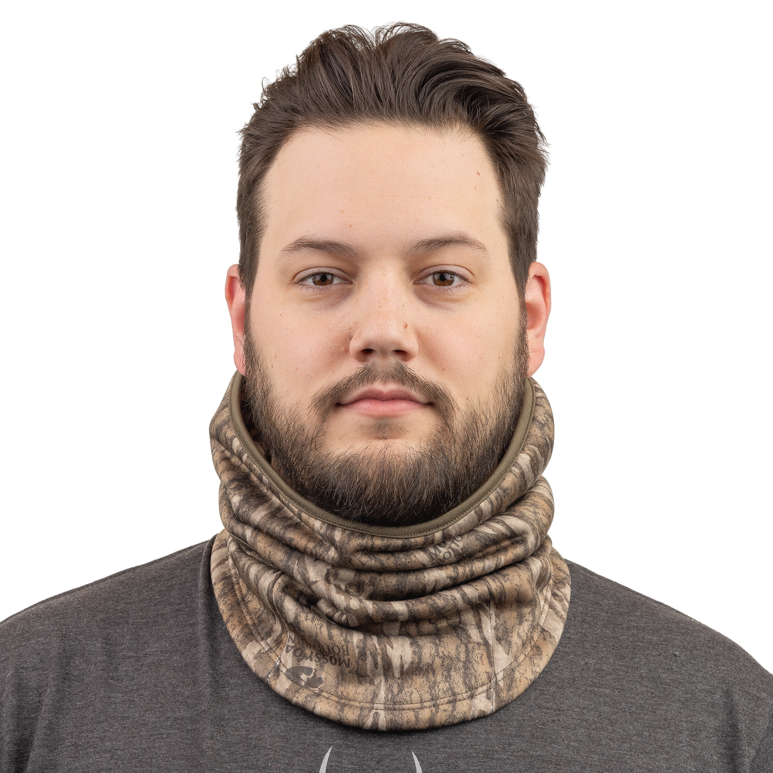 Huntworth Men's Renegade Midweight 4-in-1 Adjustable Balaclava – Mossy Oak Bottomland