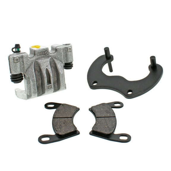 SEBLAFF Rear Left Brake Caliper with Pads Mounting Bracket Replacement for 2014 2015 2016 2017 Polaris RZR XP 1000