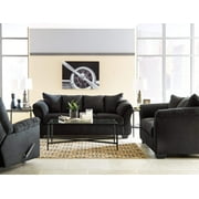 Signature Design by Ashley Darcy Fabric Sofa in Cobblestone