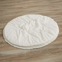 Sweet Jojo Designs Tufted Sun Ivory and Taupe Baby Play Mat