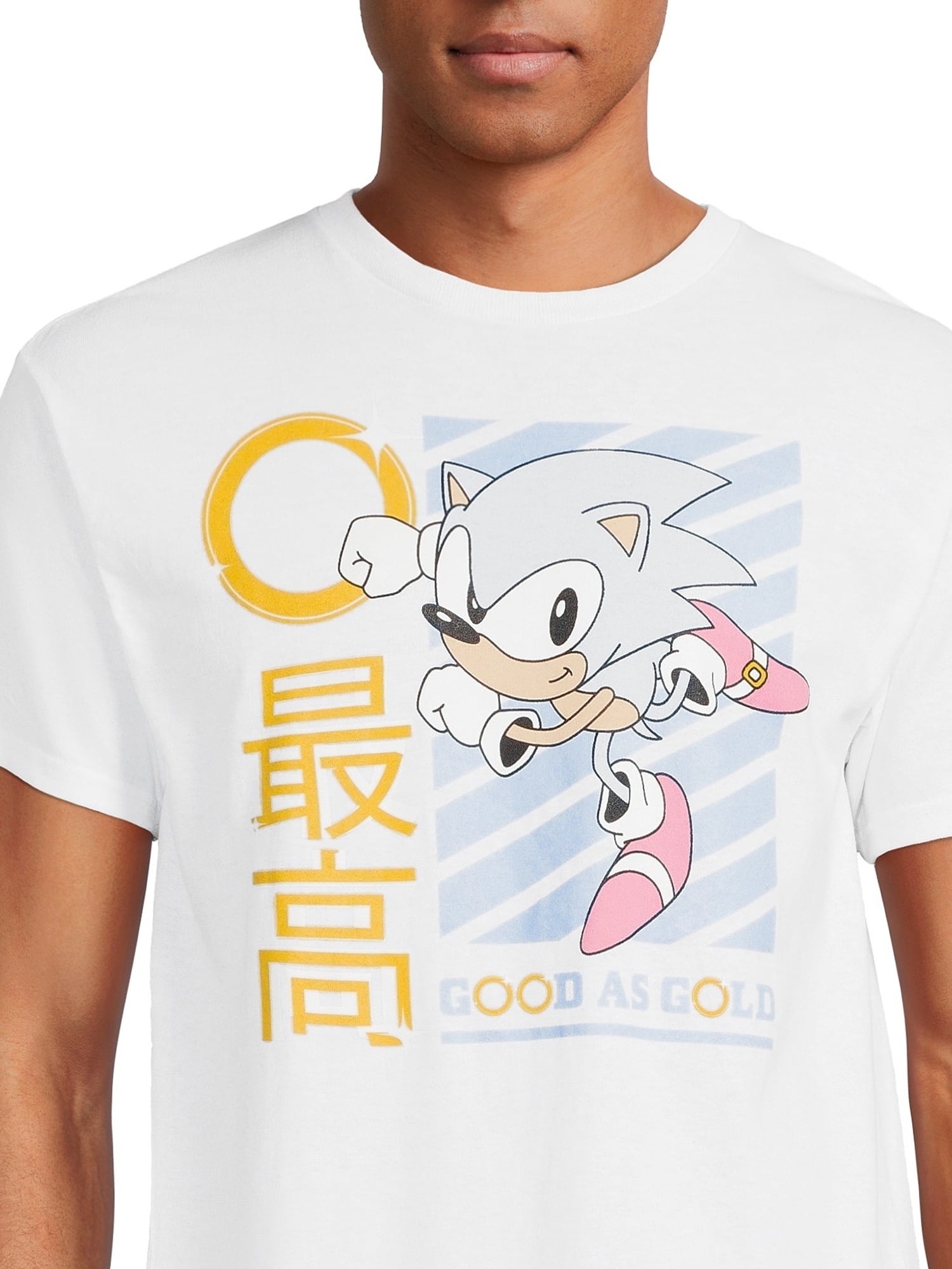 Sonic the Hedgehog Men's and Big Men's Graphic Tee Shirt, 2 Pack, Sizes S-3XL