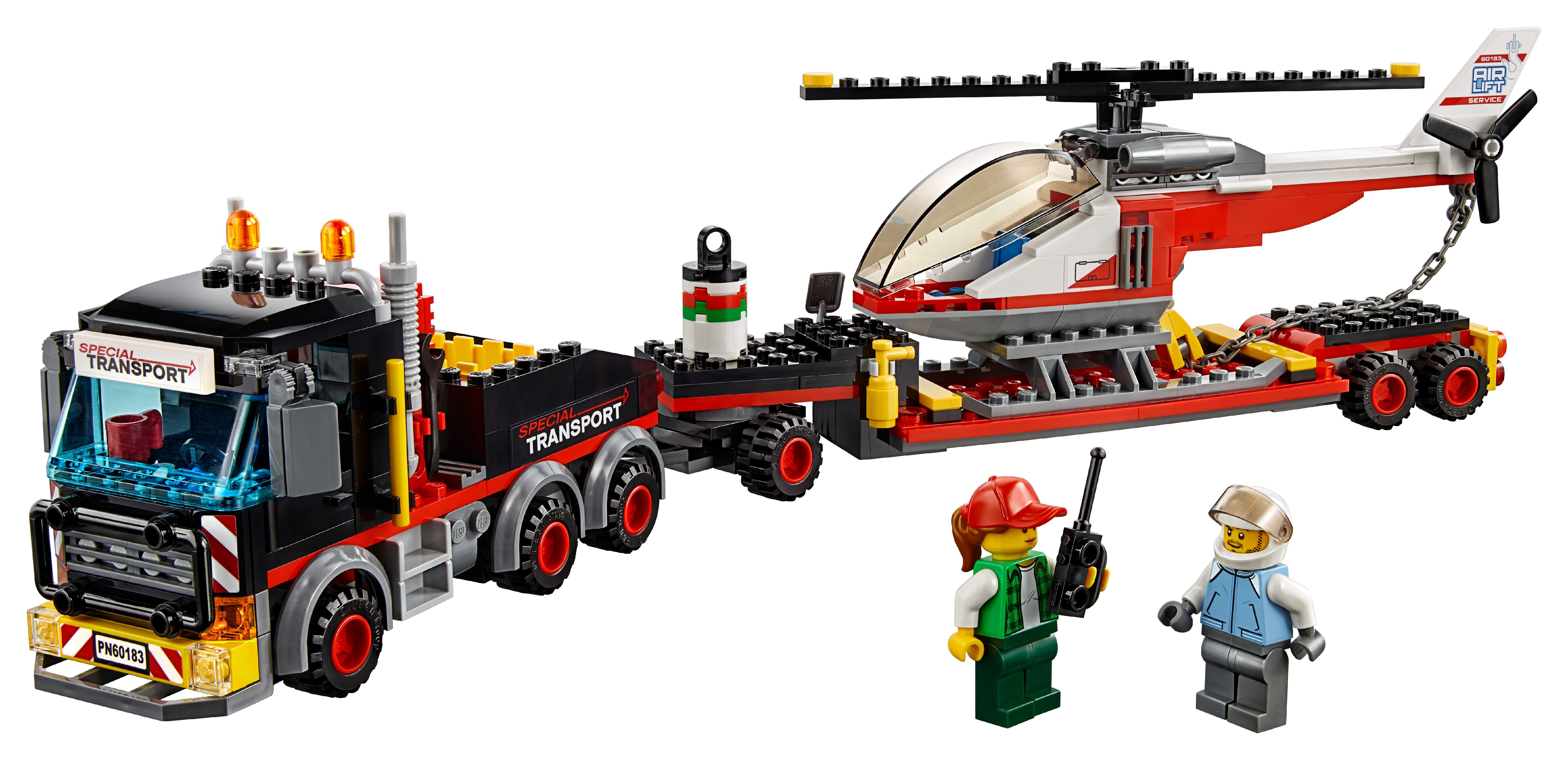 Lego City Heavy Cargo Transport 60183 Toy Truck Building - Walmart.com