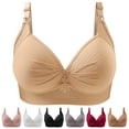 thumbnail image 4 of Jkety Bralettes for Women Womens Square Longline Sports Bra - Workout Crop Tank Tops Padded Camisole with Built in Pads Beige,40, 4 of 4