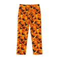 thumbnail image 5 of Zynoxe Womens Capri Pants Lounge Straight Breathable Halloween Printed Elastic Waist Plus Size Trousers with Pockets Trendy Streetwear Pajama Pants, 5 of 5