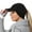 black, variant on TrailHeads Fleece Ponytail Hat with Drop Down Ear Warmer | The Trailblazer Adventure Hat for Women - black