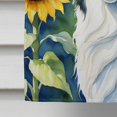 thumbnail image 6 of Borzoi in Sunflowers House Flag, 6 of 7