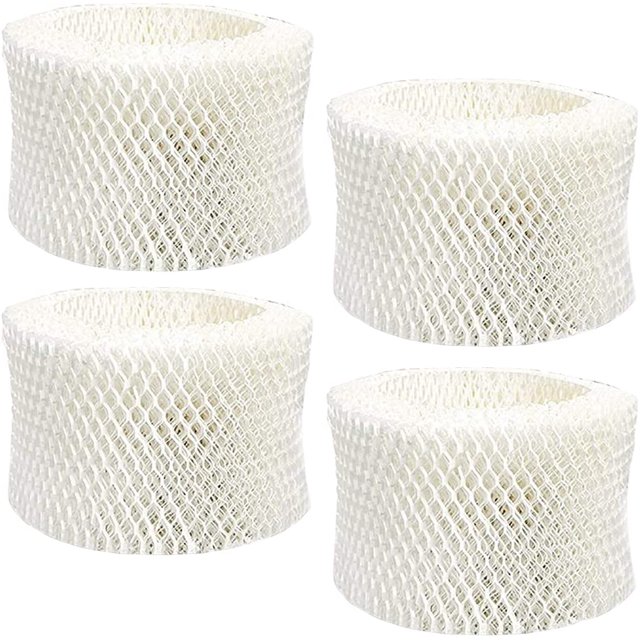 GFDYREE 4 Pack Honeywell Humidifier Wicking White Filter Compatible with Honeywell HCM350 HAC-504 HAC-504AW HAC504V1 Filter Replacement for Honeywell Filter HCM 350 Cool Mist Humidifiers