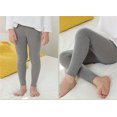 thumbnail image 6 of AWZXDE Children Warm Pants for Boys and Girls, Cool Weather Seamless Base Layer Big Kids Underwear Tights Grey,3-4 Years, 6 of 8