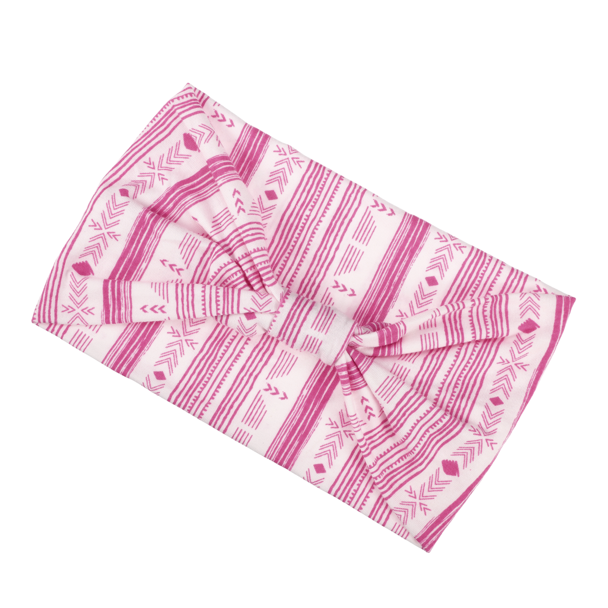 Unique Bargains Bohemia Printed Wide-side Knotted Headwrap for Women 4pcs