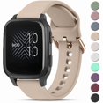 thumbnail image 1 of Chenchen 20mm Soft Silicone Strap Compatible with Garmin Vivoactive 3/3 Music, Venu 2 Plus, Venu SQ, Forerunner 245/645/55, Vivomove HR, Instinct 2S, Fenxi 7S, 1 of 1