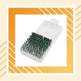 thumbnail image 3 of Eigraketly 100 Uds. Cabezal de molienda de goma Mini alto ajuste fácil de almacenamiento amoladora de pulido herramientas de pulido accesorios de máquina Kits y herramientas para tallar Eigraketly TO010909-00, 3 of 6
