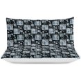 thumbnail image 3 of HAHDAXIA Geometric Background Bedding Solid Comforter Set for All Seasons,3 Pieces(1 Comforter+2 Pillowcases),Soft Microfiber Bedding Set Queen(90"x90"), 3 of 7
