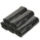 thumbnail image 1 of EeaseMX 100 bolsas de basura gruesas desechables de plástico biodegradables, ideales para el hogar, el baño y la cocina (negras)., 1 of 7
