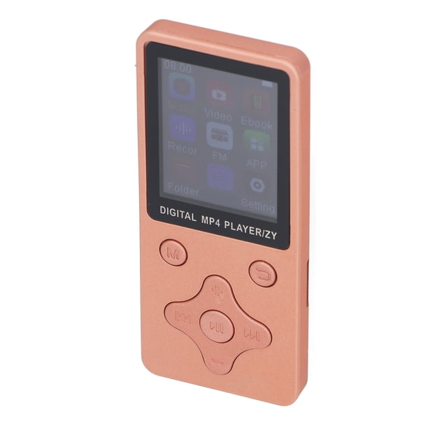 Reproductor De Música De 64 GB, Pantalla De 1,8 Pulgadas, Sonido HiFi Sin Pérdidas, Reproductor De MP3 De 180 MAh Con Auriculares, Ideal Para Deportes, Con Función De
