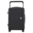 thumbnail image 3 of Travelers Club 2pc Rolling Hard Case Travel Luggage Set with Extra Wide Telescopic Handle , Black, 3 of 14