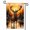 A, variant on XaaKee Small Garden Flags Majestic Buck, Proud Stag, Noble Deer Garden Flag, Double-sided High-Quality White Linen Yard Flags For Outside, Sunset Pine Patio Banner, 12x18Inch