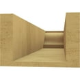 thumbnail image 4 of Ekena Millwork 6"W x 4"H x 20"L Newport Woodgrain TimberThane Rafter Tail, Primed Tan, 4 of 6