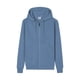 thumbnail image 1 of Dolkfu Sudadera con capucha de cremallera completa para hombre, sudadera de color sólido forrada de felpa, chaqueta deportiva de invierno para hombre. M, 1 of 3