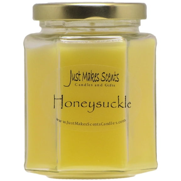 Honeysuckle Soy Candle -Just Makes Scents