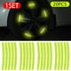 thumbnail image 4 of Speravity Pegatina de PVC reflectante para llanta de coche, 20 piezas, decoración autoadhesiva, pegatinas antideslizantes, accesorio de cinta Automoción decorativa y accesorios, 4 of 6