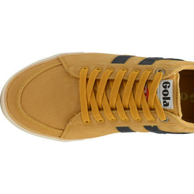 Gola Men's Comet Sneakers - Washed Canvas Plimsoll With Contrast Wingflash, Casual Everyday Shoes
