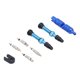 thumbnail image 4 of 1.6in Tubeless Valve Stem French Type Aluminum Alloy Accessories for Road Bicycles Mountain BikesBlue, 4 of 5