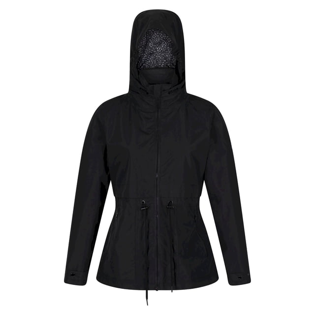 Regatta - Chaqueta Impermeable Nadira para Mujer (Negro)
