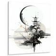 thumbnail image 2 of Designart "Oriental Creation Futuristic Fantasia" Asian Metal Wall Art, 2 of 5