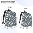 thumbnail image 6 of Wukai Cute Rabbit Paper Reusable Cosmetic bag,Travel Toiletry Organizer Capacity,Waterproof Puzzle Bags, 6 of 7