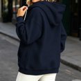 thumbnail image 6 of Njagoc3 Women Hoodies Sweatshirts Sweaters Hooded Oversized Long Sleeve Crewneck Shirts Fall Winter Outfits Pocket, 6 of 6