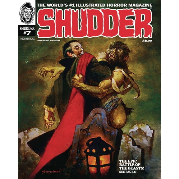 Shudder #7 VF ; Warrant Comic Book