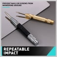 thumbnail image 4 of 2Pcs Strong Automatic Centre Punch Adjustable Spring Loaded Metal Drill Tools, 4 of 6