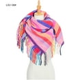 thumbnail image 5 of Foulard d'Hiver pour Femmes Mode Hiver Femmes Foulard Colorée Décontractée Foulard Carrée à Pompons Châle Foulard pour Femmes Foulard d'Hiver pour Femmes Hiver Foulard d'Hiver pour Femmes, 5 of 5