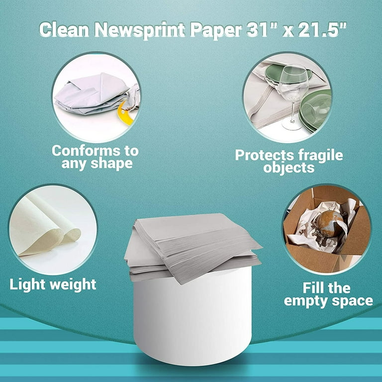 Packing Paper Sheets For Moving - 5lb 160 Of Newsprint Must Have Your  Supplies X