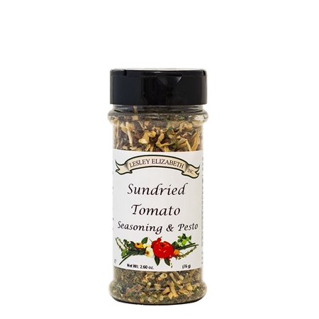 Lesley Elizabeth  Sundried Tomato  Seasoning & Pesto  Pasta Mate  Pesto  Sauce Making  Dry Spices  Dry Seasoning Blend  2.6 oz  MID# SP9062  $11.24