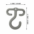 thumbnail image 3 of All-Purpose Household Hooks – Portable Dual-Loop Hooks for Towels, Kitchen, Bathrooms, Closets & More, 3 of 7