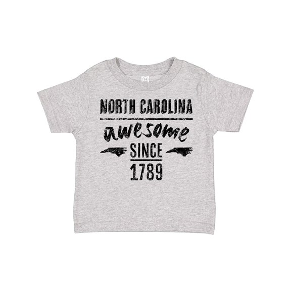 Inktastic North Carolina Awesome Since 1789 Boys or Girls Toddler T-Shirt