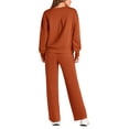 thumbnail image 2 of Conjunto Deportivo PRETTYGARDEN para Mujer 2 Piezas Sudadera y Pantalones Anchos XL, 2 of 9