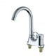 thumbnail image 1 of Grifo de Lavabo de Baño de Doble Agujero Rotatorio 360° Grifo de Lavabo de Agua Fría y Caliente, 1 of 8