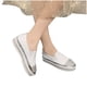 thumbnail image 4 of Zapatillas sin cordones a la moda para mujer, zapatos informales planos con plataforma brillante y diamantes de imitación para mujer Wmkox8yii  nm10728, 4 of 7