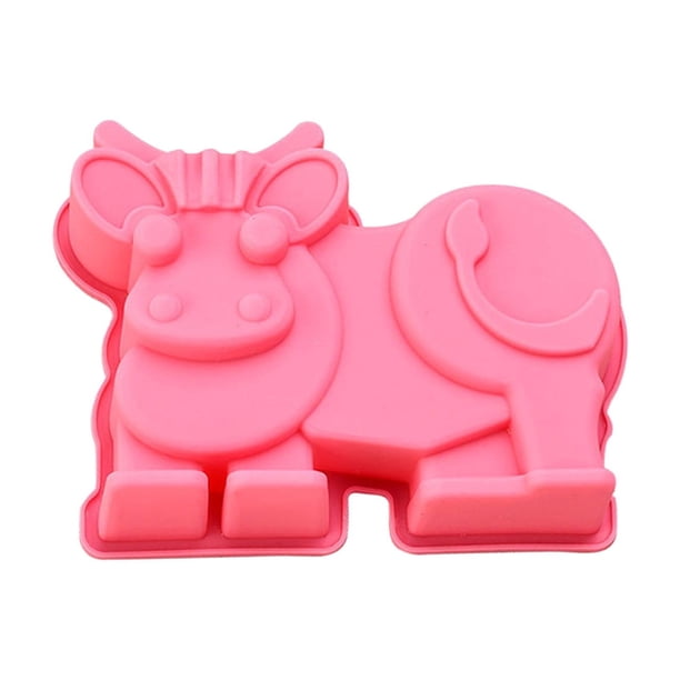 Fiudx Molde para Pasteles, Apto para Chocolate de Grado Alimenticio, Reutilizable y Flexible, Fácil de Limpiar, Herramienta Multiusos para Hornear, Moldes para Fondant y Chocolate, 1 Pieza de Plástic