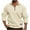 Beige, variant on BXINGOHAI Men's Quarter Zip Pullover Fleece Lined Heather Long Sleeve Golf Shirts Midweight 1/4 Half Zip Sweatshirts Black 2XL
